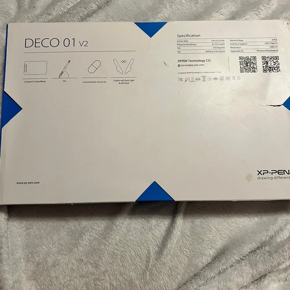 Xp-pen deco 01 V2 (READ DESCRIPTION)